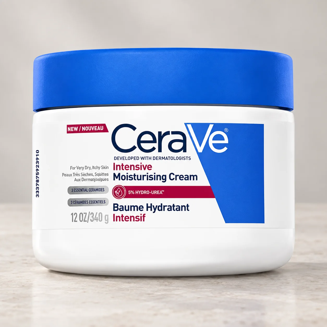 Интензивен хидратиращ крем CeraVe с Hydro-Urea 5%, 340 г