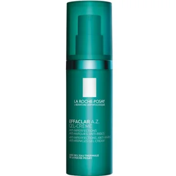 Гел-крем за несъвършенства и фини линии Effaclar A.Z. La Roche-Posay, 40 мл