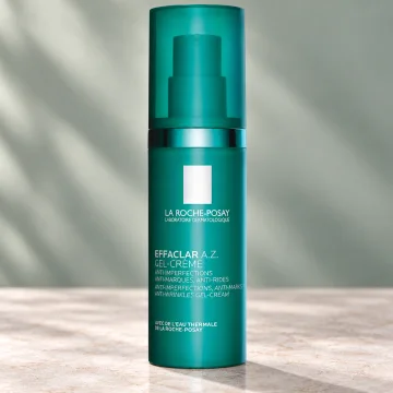 Гел-крем за несъвършенства и фини линии Effaclar A.Z. La Roche-Posay, 40 мл
