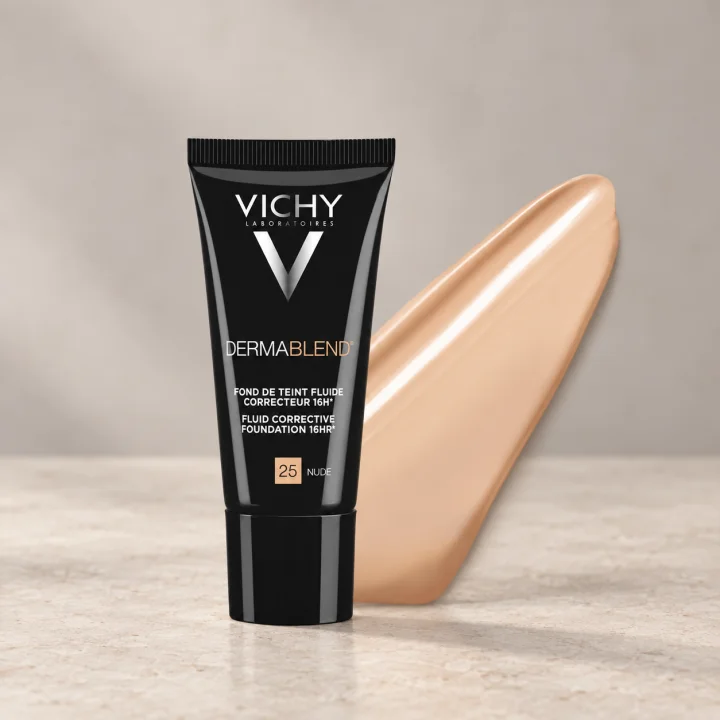Коригиращ фон дьо тен Vichy, Dermablend 25 Nude, 30 мл