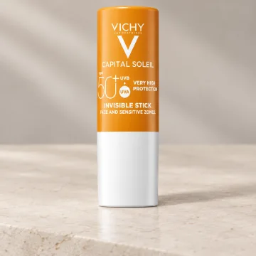 Слънцезащитен стик за чувствителни зони Vichy, Capital Soleil SPF50+, 9 г