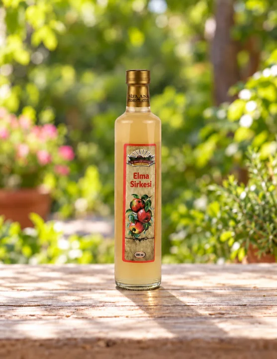 Нефилтриран ябълков оцет с естествена майка Şifa Ana, 500 ml