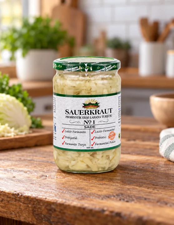 Непастьоризирано кисело зеле Şifa Ana, 660 ml