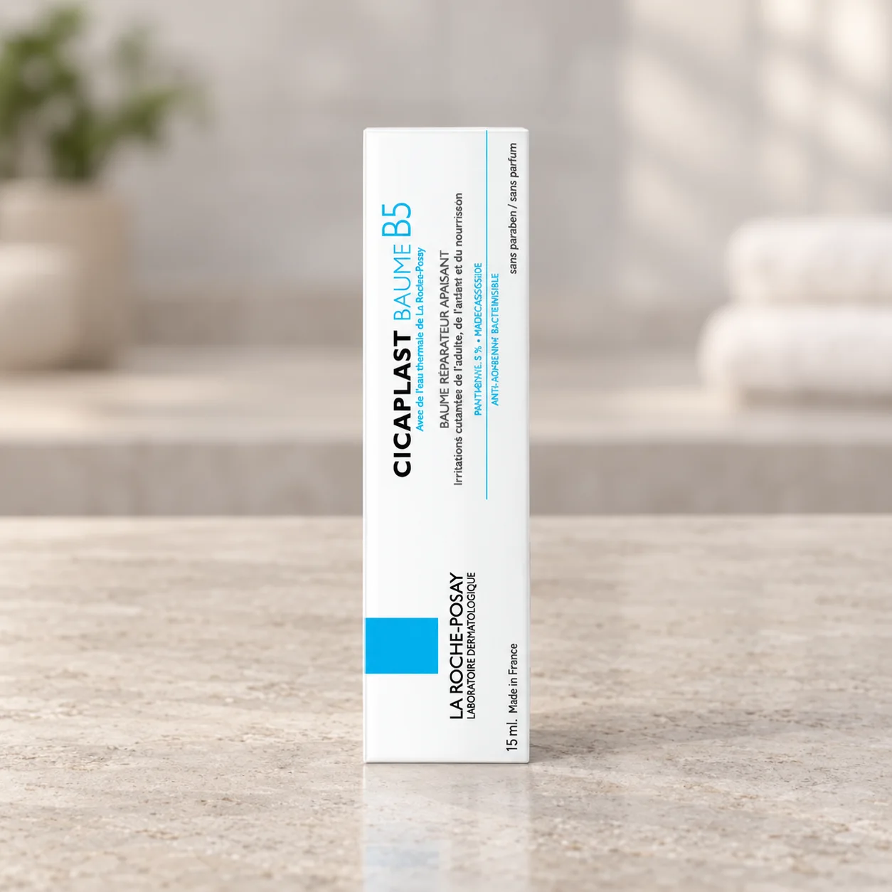 Успокояващ балсам за кожа Cicaplast La Roche-Posay, 15 мл