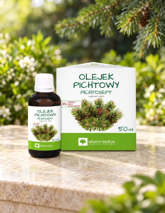 Пихтово масло за подкрепа на дишането Alter Medica, 50 ml