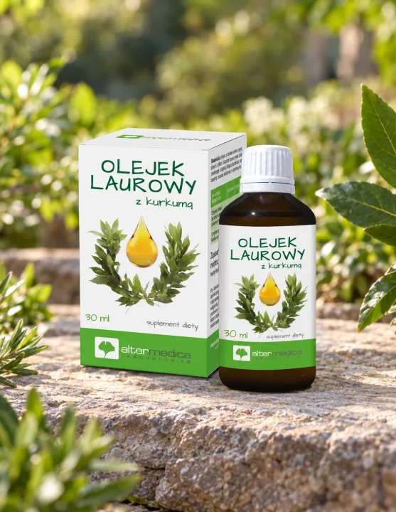 Дафиново масло с куркума за имунна подкрепа Alter Medica, 30 ml