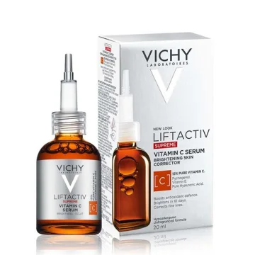 Озаряващ серум с витамин C Vichy Liftactiv Supreme, 15%, 20 мл