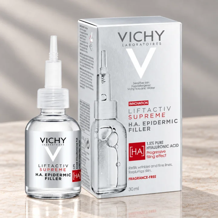 Хиалуронов серум за лице и очи Vichy Liftactiv Supreme, 1,5%, 30 мл