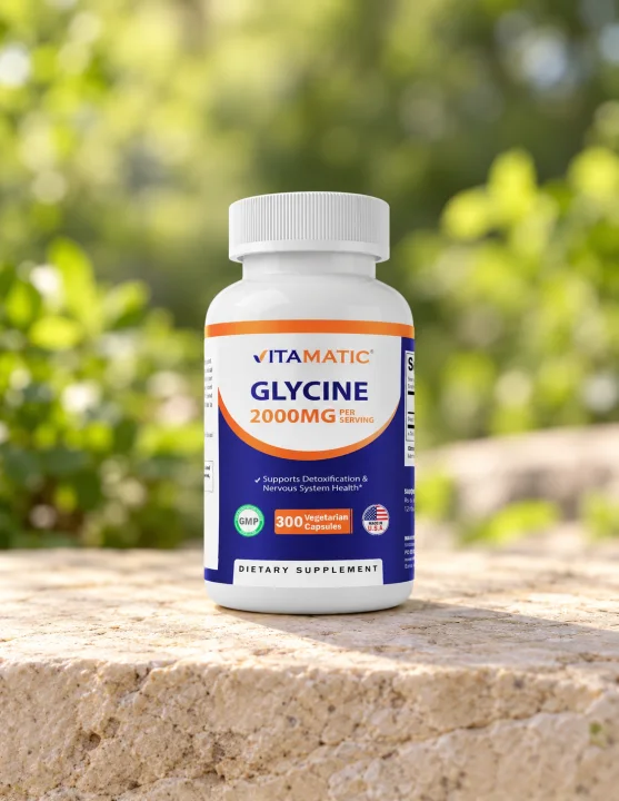 Глицин за нервната система Vitamatic, 667 mg, 300 капсули