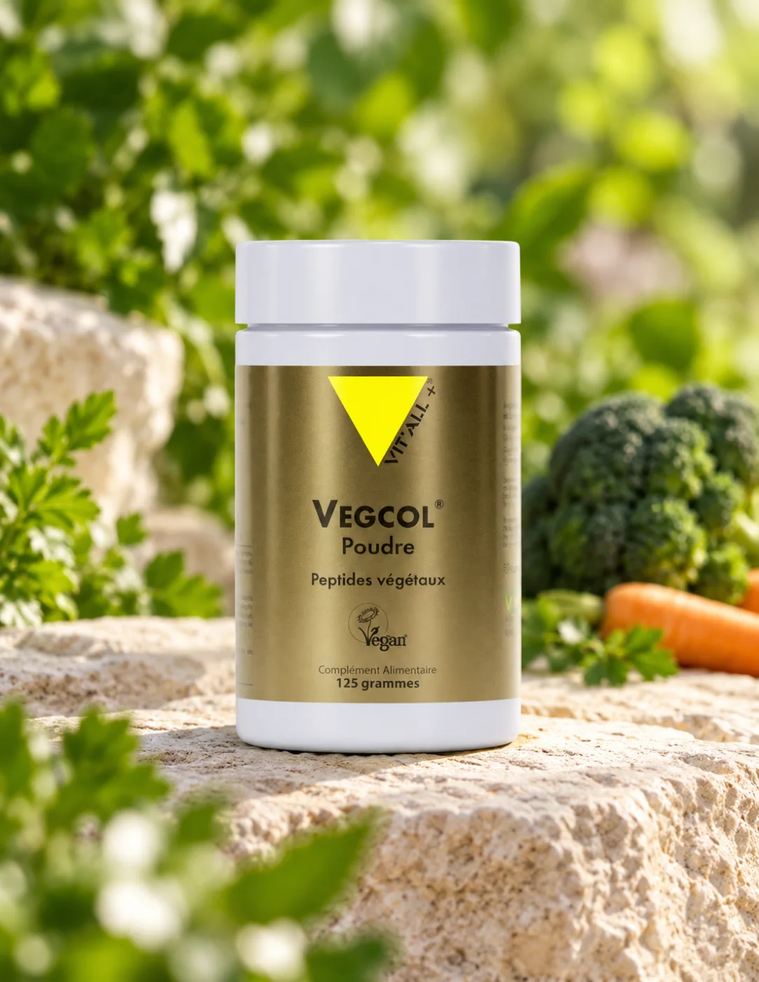 Растителни пептиди за кожата Vit'all Plus, 125 g прах