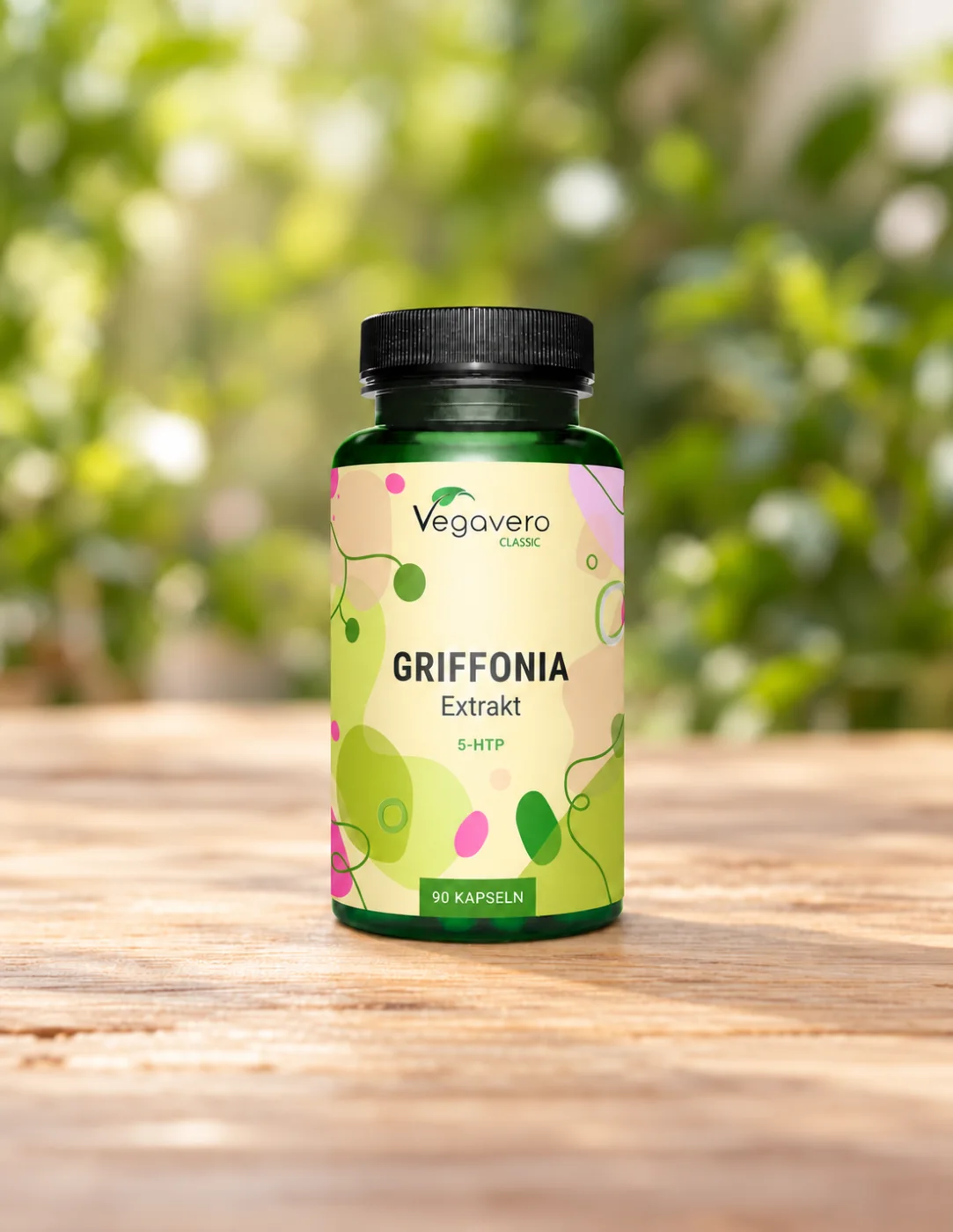 Грифония с 5-HTP за нервната система Vegavero, 90 капсули