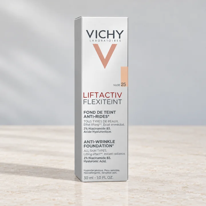 Изглаждащ фон дьо тен Vichy, Liftactiv Flexiteint 25 Телесен, 30 мл