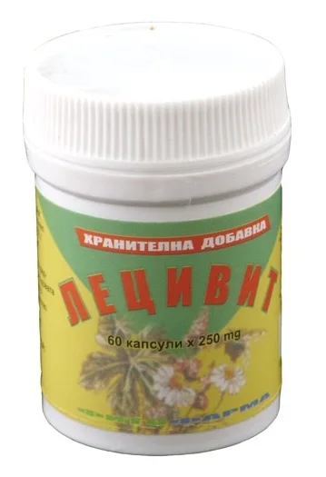 Лецивит - 60 капсули, Фитофарма