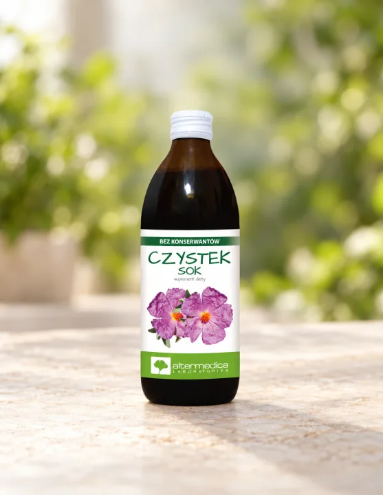Сок от цистус с витамин C за ставите Alter Medica, 500 ml
