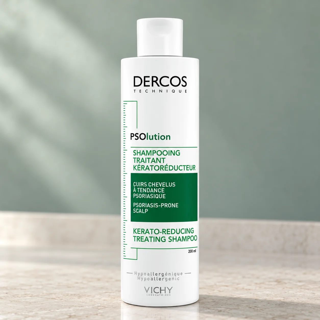 Кератолитичен шампоан за лющещ се скалп VICHY, Dercos PSOlution, 200 мл