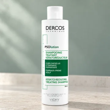 Кератолитичен шампоан за лющещ се скалп VICHY, Dercos PSOlution, 200 мл