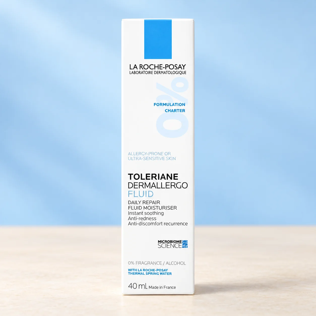 Успокояващ флуид за лице La Roche-Posay, Toleriane Dermallergo, 40 мл