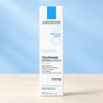 Успокояващ флуид за лице La Roche-Posay, Toleriane Dermallergo, 40 мл