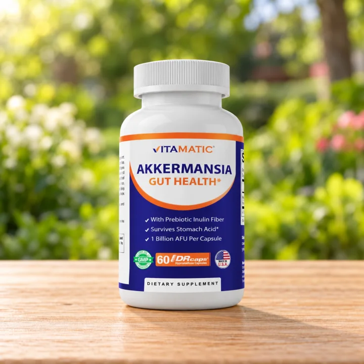 Комплекс за чревен баланс с инулин VITAMATIC, 60 капсули