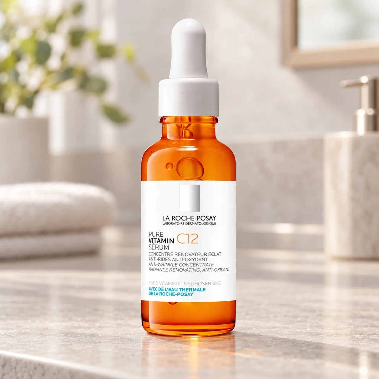 Серум за сияйна кожа La Roche-Posay, Pure Vitamin C12, 30 мл