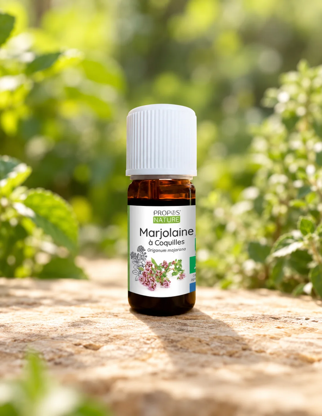 Био етерично масло от цвят на майорана Propos Nature, 10 ml