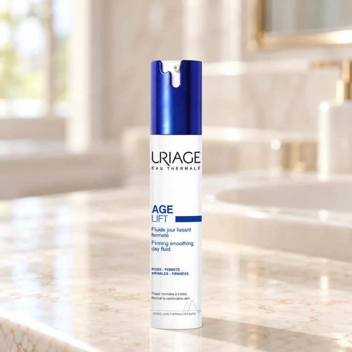 Дневен флуид за стегнатост и гладка кожа Uriage Age Lift, 40 мл