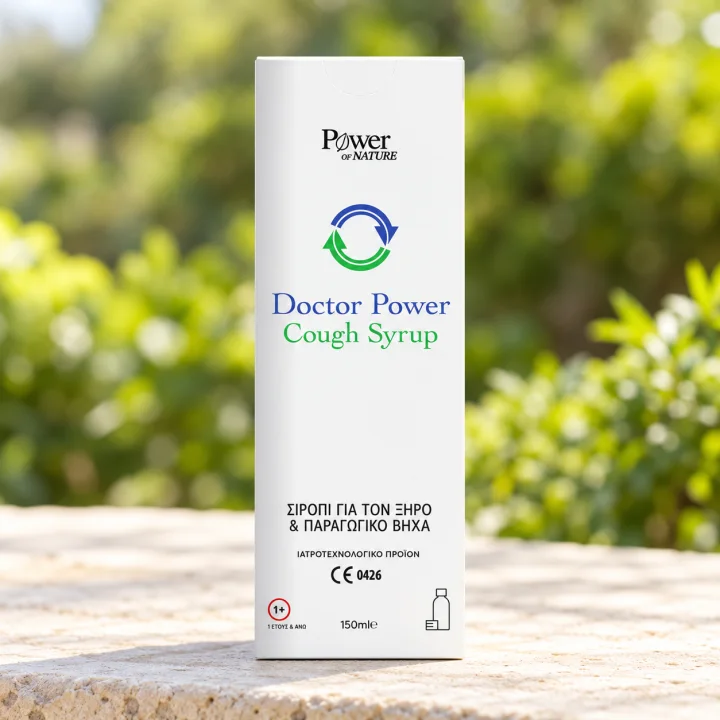 Сироп за суха и продуктивна кашлица Power of Nature, Doctor Power, 150 мл
