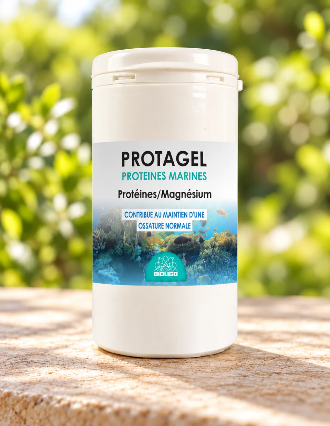 Морски протеини за мускулите Bioligo, Protagel, 120 капсули
