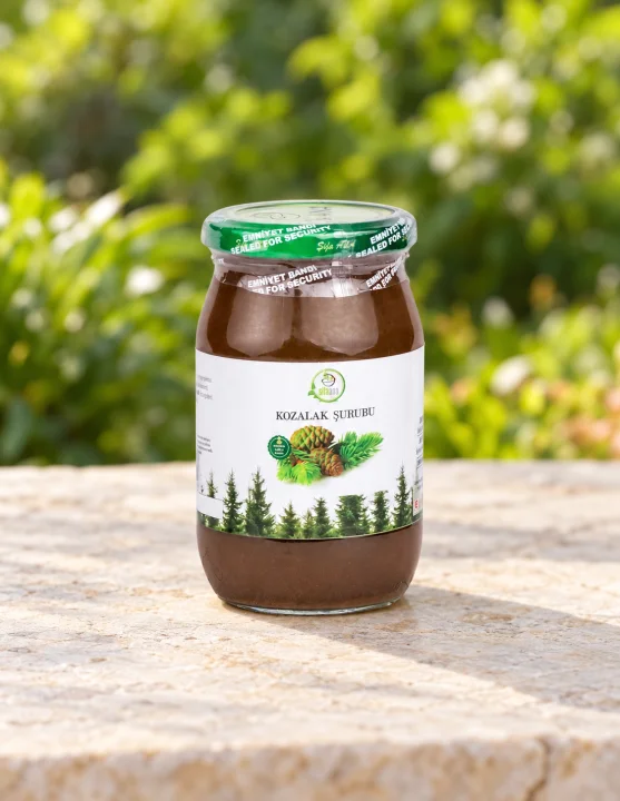Билков сироп за дихателен комфорт Şifa Ana, шишарки, 370 g