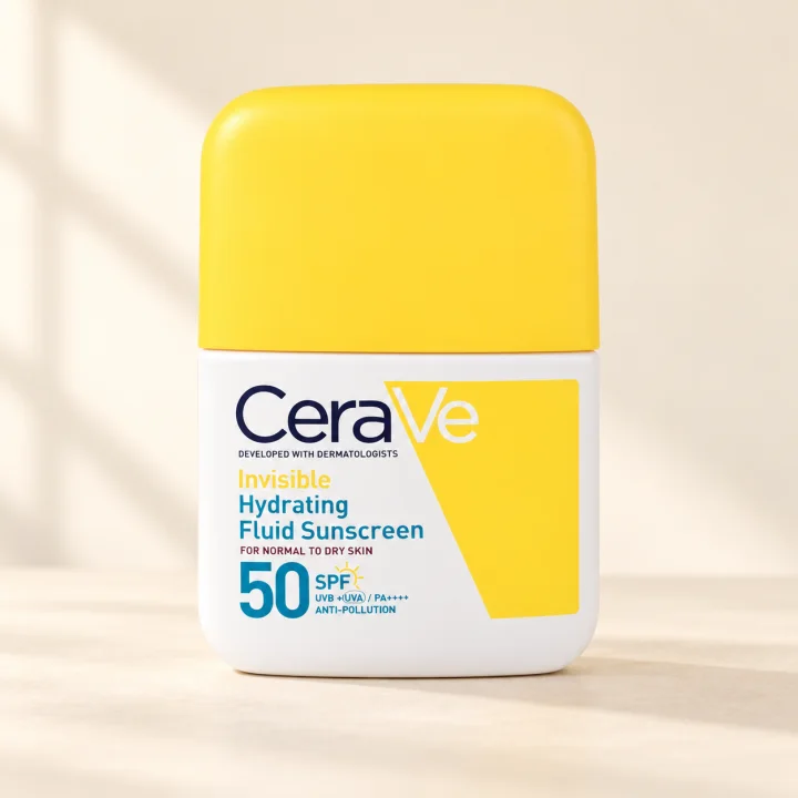 Хидратиращ флуид за лице CeraVe, SPF50, 50 мл