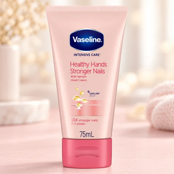 Крем с кератин за ръце и нокти Vaseline, 75 мл