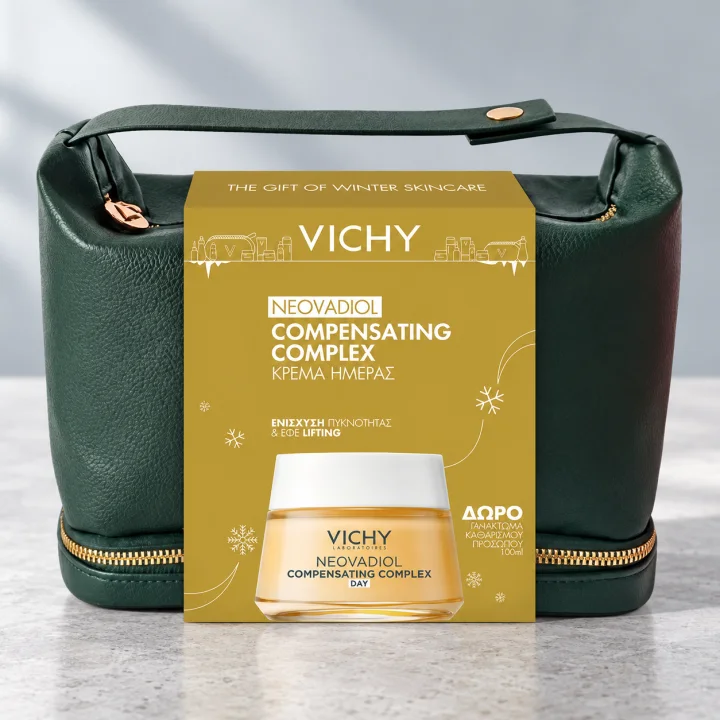 Комплект дневен крем и почистващо мляко Vichy Neovadiol, 50 мл + 100 мл