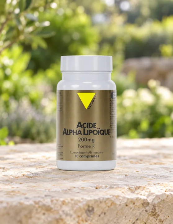 Алфа-липоева киселина за метаболизма Vit'all Plus, 200 mg, 30 таблетки