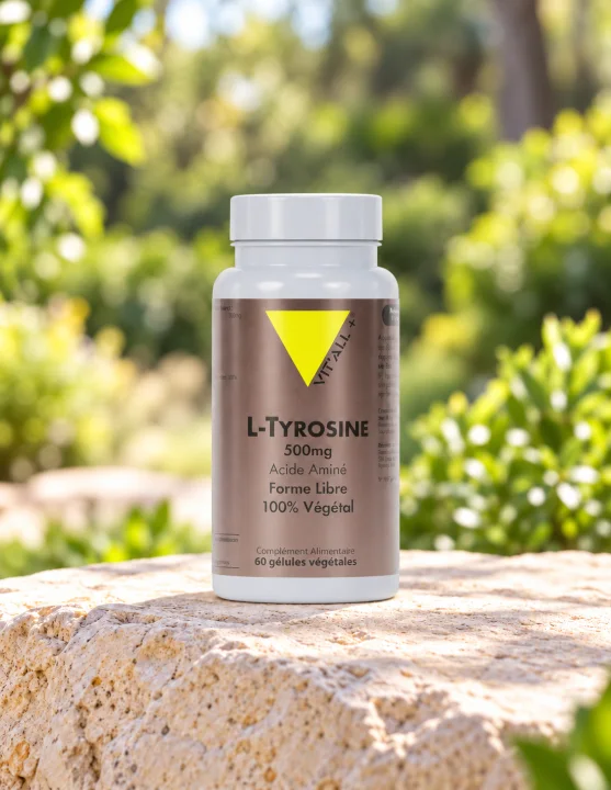 Л-тирозин за щитовидната жлеза Vit'all Plus, 500 mg, 60 веган капсули