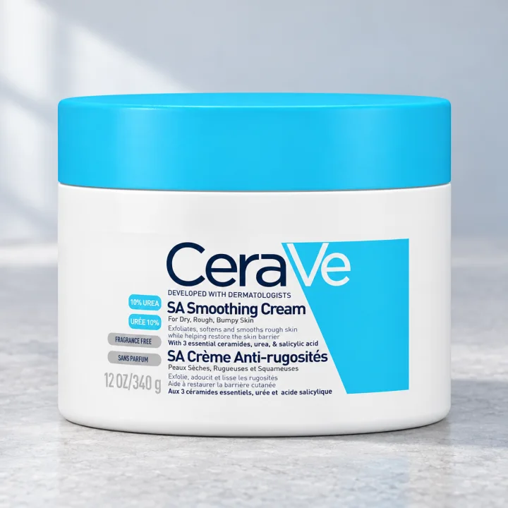 Изглаждащ крем с 10% урея за груба кожа CeraVe SA, 340 г