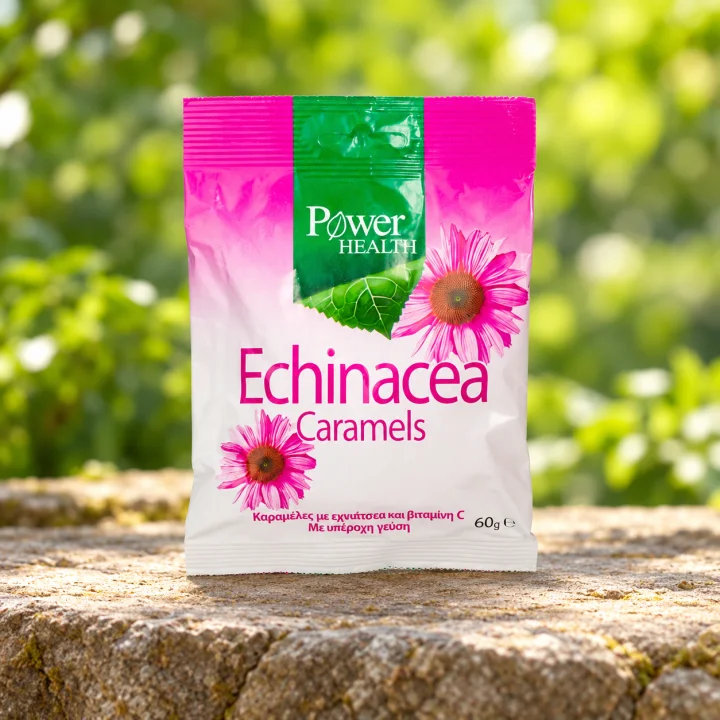 Пастили за гърло с ехинацея и витамин C Power Health, 60 г