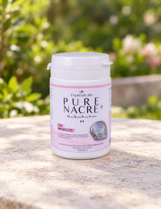 Седеф за костите с желатинова капсула Vegmarine, 800 mg, 30 капсули