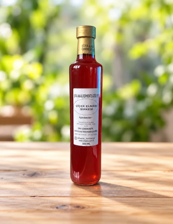 Ферментирал оцет от диви ябълки Şifa Ana, 500 ml