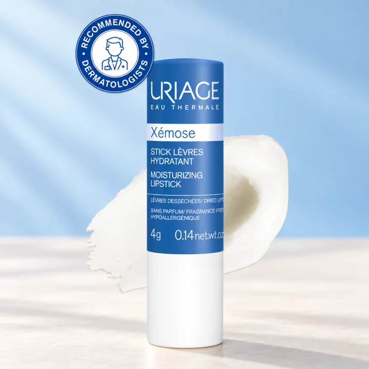 Стик за сухи устни без аромат Uriage Xémose, 4 г