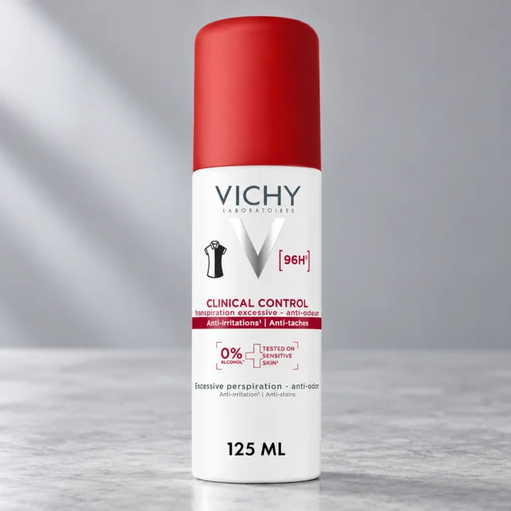 Спрей против изпотяване Vichy Clinical Control 96H, 125 мл
