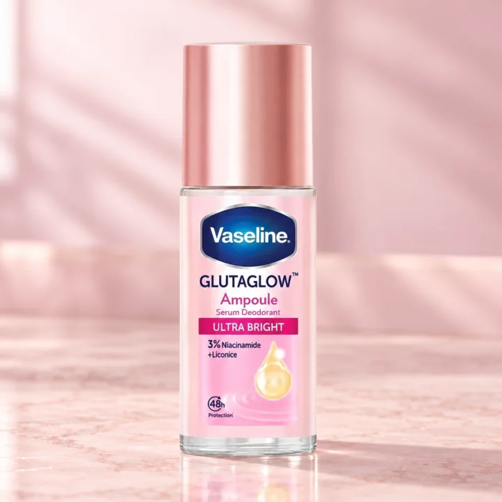 Рол-он за подмишници с ниацинамид Vaseline GlutaGlow Ultra Bright, 45 мл