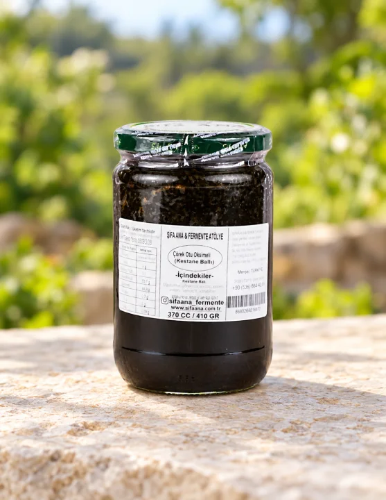 Оксимел с кестенов мед и черен кимион Şifa Ana, 660 ml
