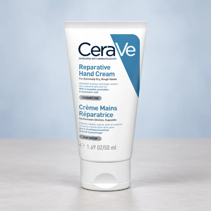 Крем за възстановяваща грижа на сухи ръце CeraVe, 50 мл