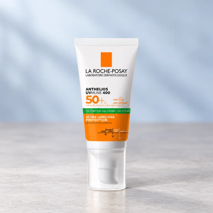 Матиращ гел-крем SPF 50+ La Roche-Posay Anthelios UVMune 400, 50 мл