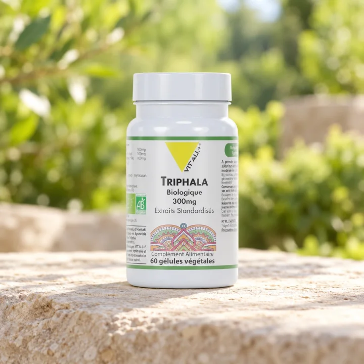 Био трифала за храносмилането Vit'all Plus, 300 mg, 60 капсули