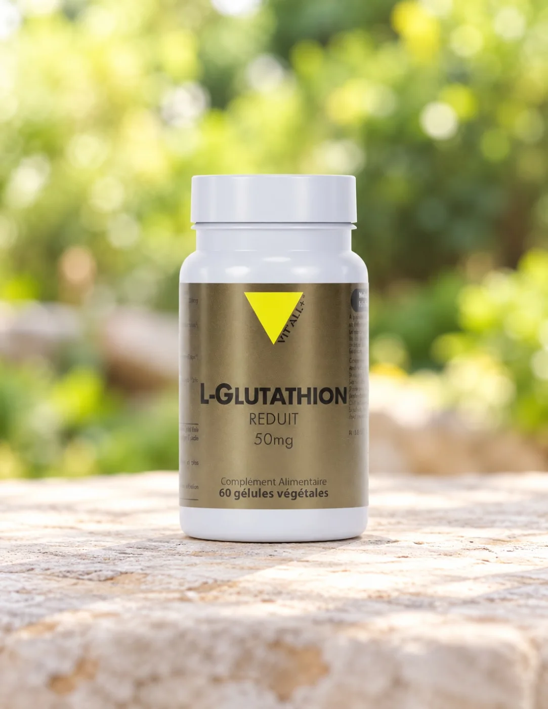 Редуциран глутатион за клетъчно здраве Vit'all Plus, 50 mg, 60 капсули