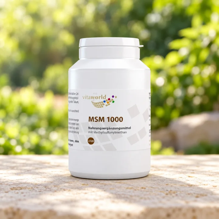 МСМ за кости и стави Vita World, 1000 mg, 120 таблетки