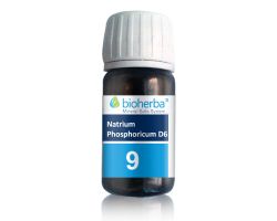 Таблетки с минерална сол № 9, натриум фосфорикум D6 х 230 бр., Биохерба 100 мг.