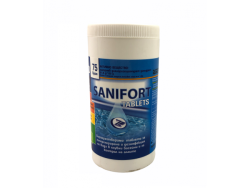 Санифорт Воден разтвор за басейни или дезинфекция на вода, Дезинфектант, 75 таблетки