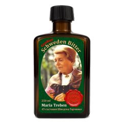 Шведска горчивка по Мария Требен с 45 билки, 250 мл.